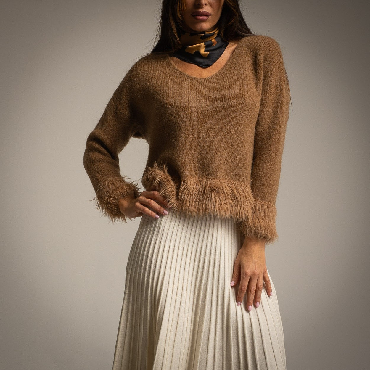 PULLOVER COL V