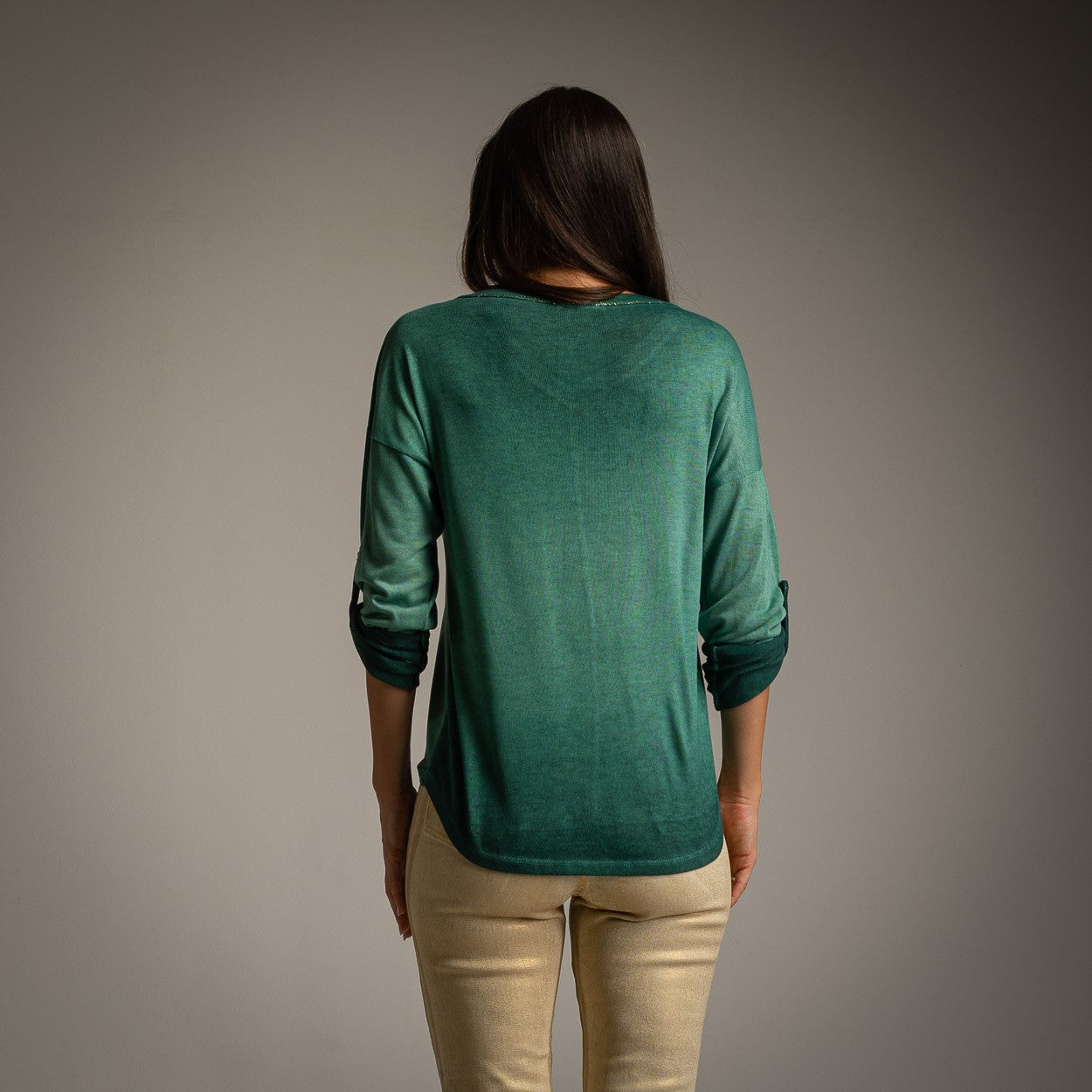 T.SHIRT LUREX VERT