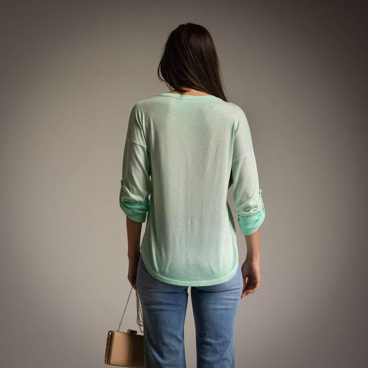 T.SHIRT LUREX MINT