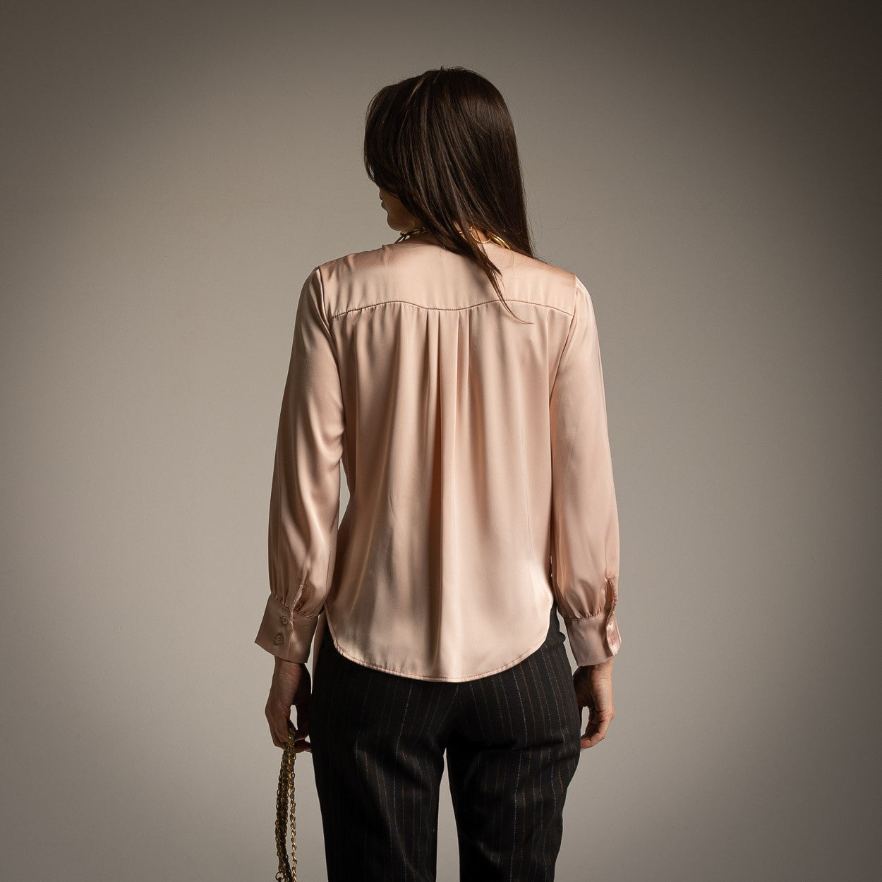 CHEMISE CROISEE ROSE