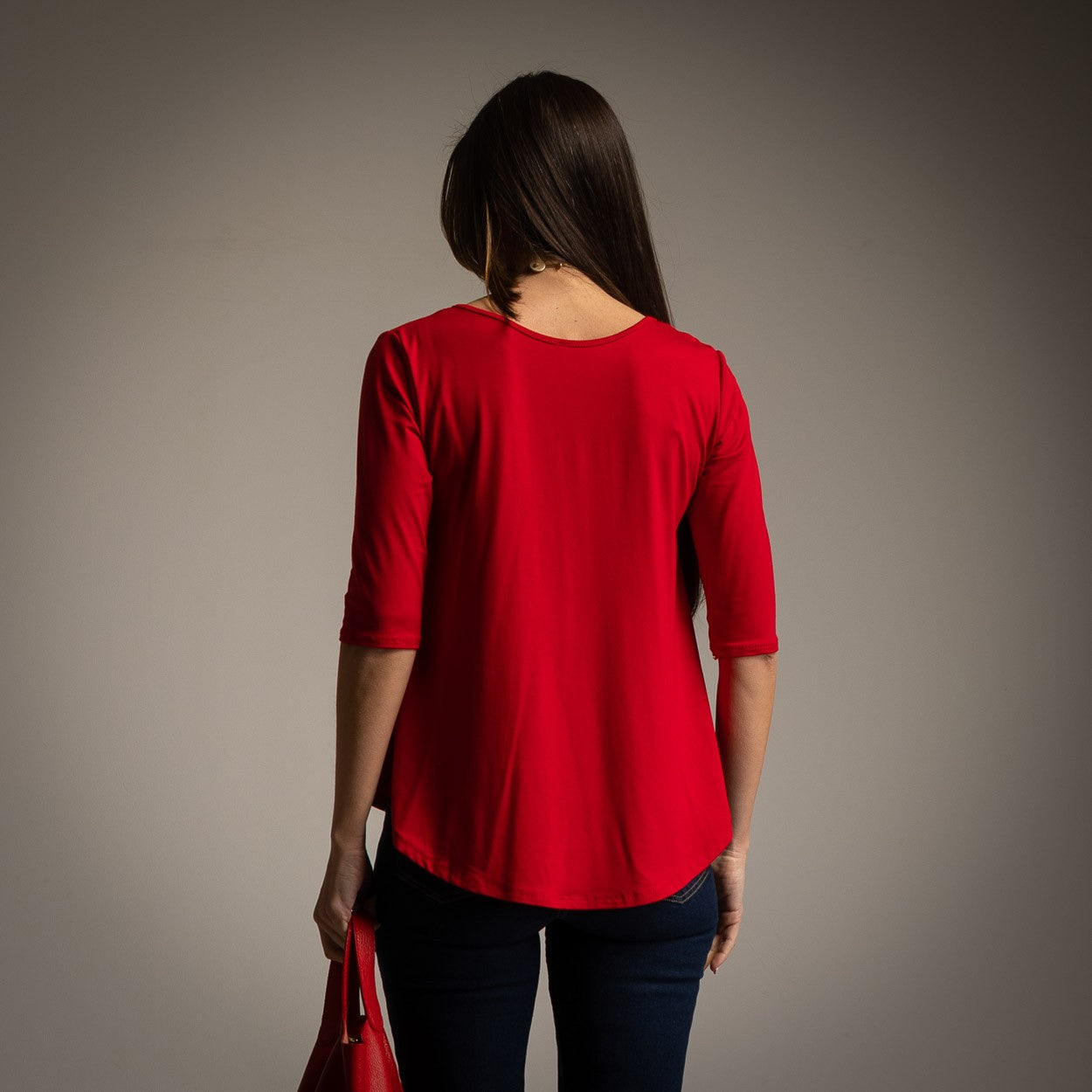 T-SHIRT ROUGE