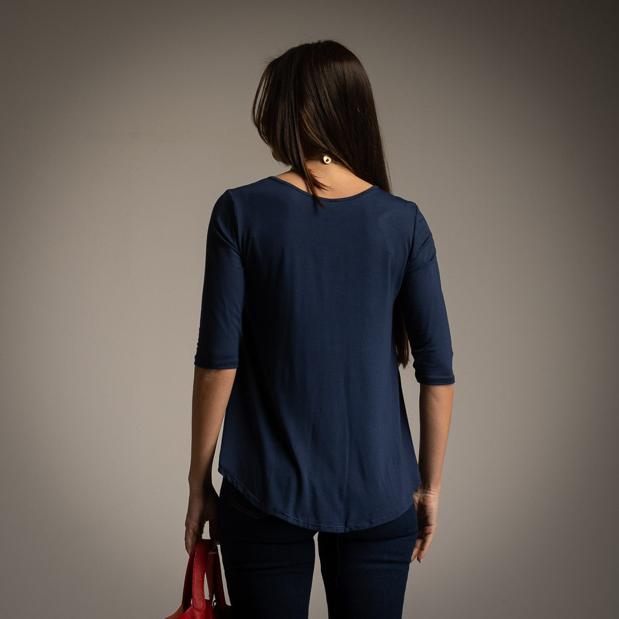 T-SHIRT BLEU MARINE