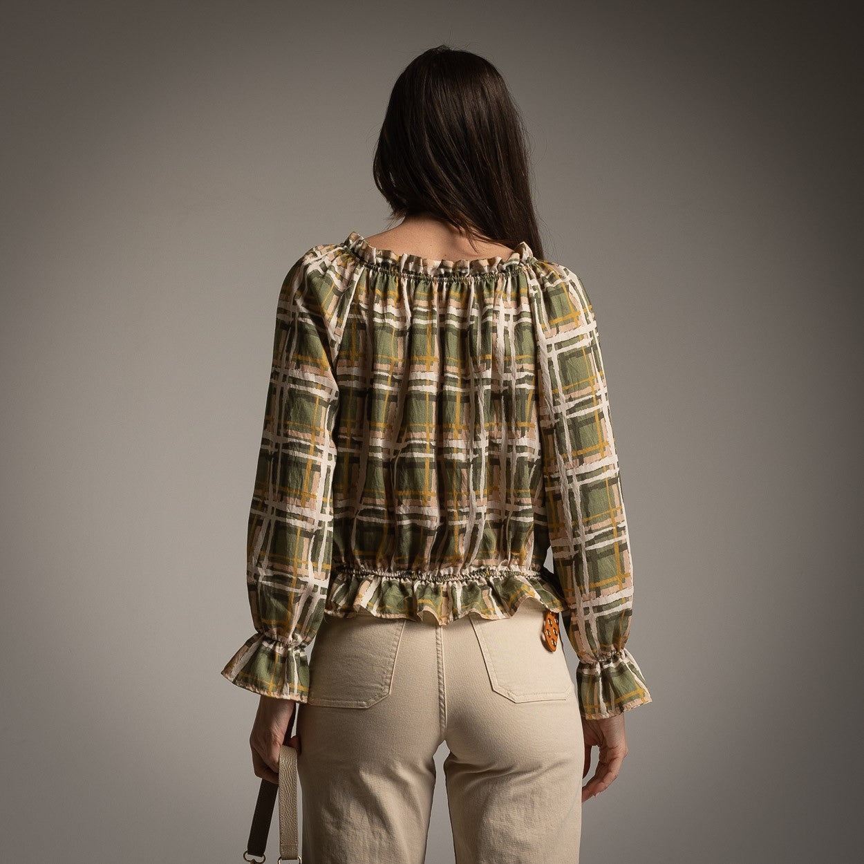 BLOUSE MEXICAINE ZEBRE