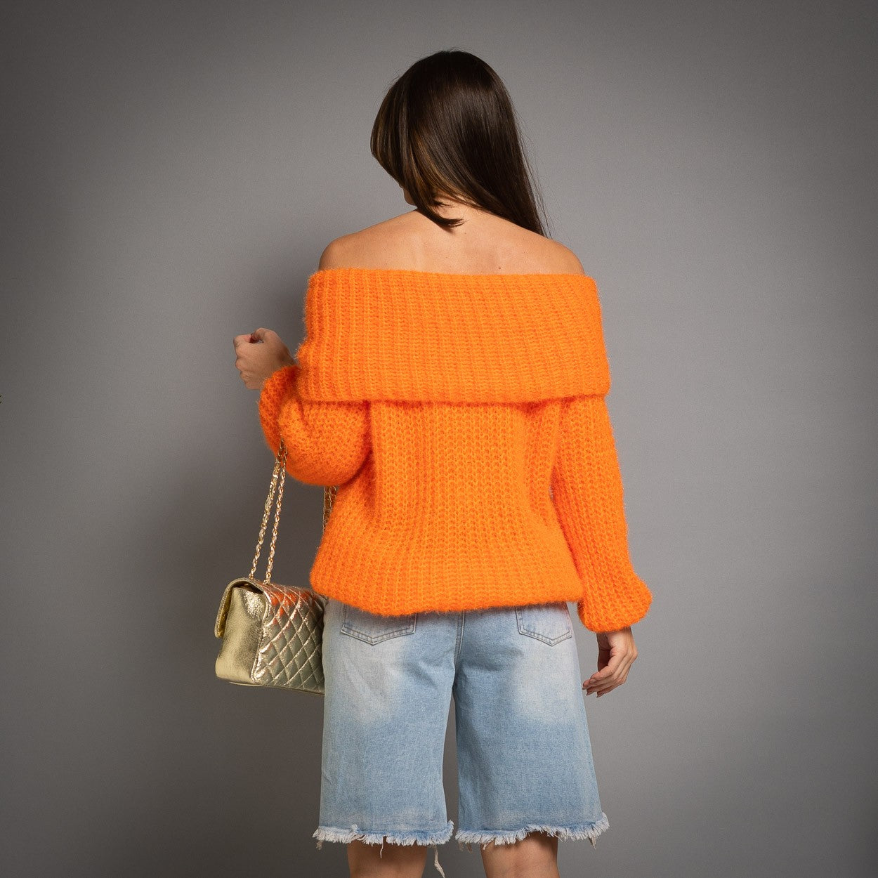PULL LOVING BARDOT ORANGE
