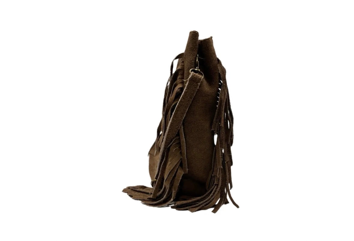SAC A MAIN CUIR IRISE MAJA LEOPARD