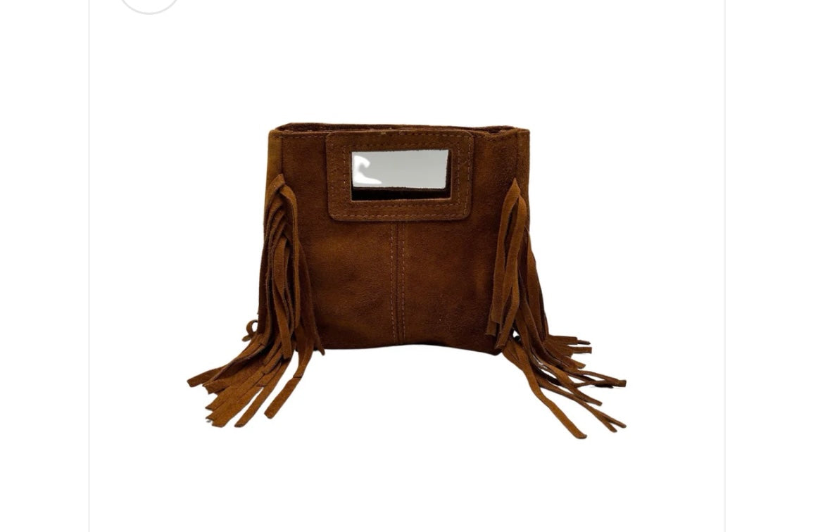 SAC A MAIN CUIR MAJA SMALL BEIGE