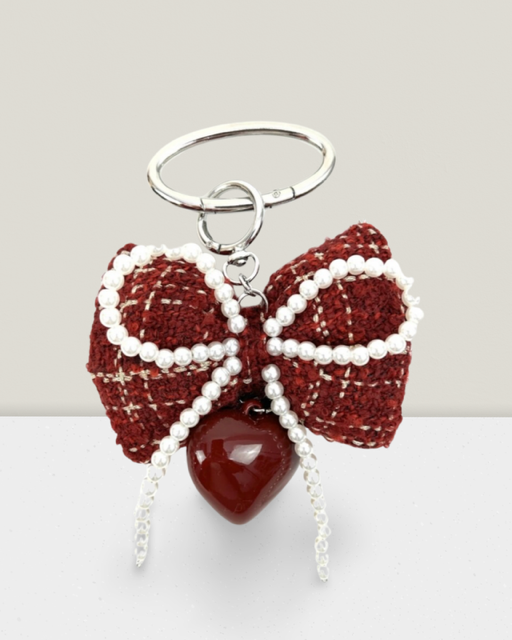 BIJOUX DE SAC NOEUD ROUGE