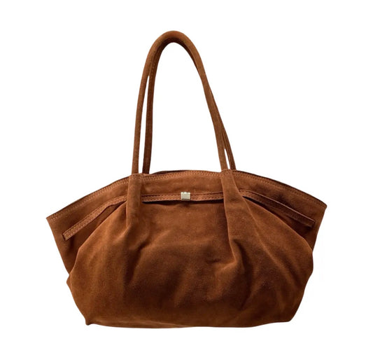 SAC SHOPPING CUIR CAMEL