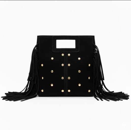 SAC CUIR MARION NOIR