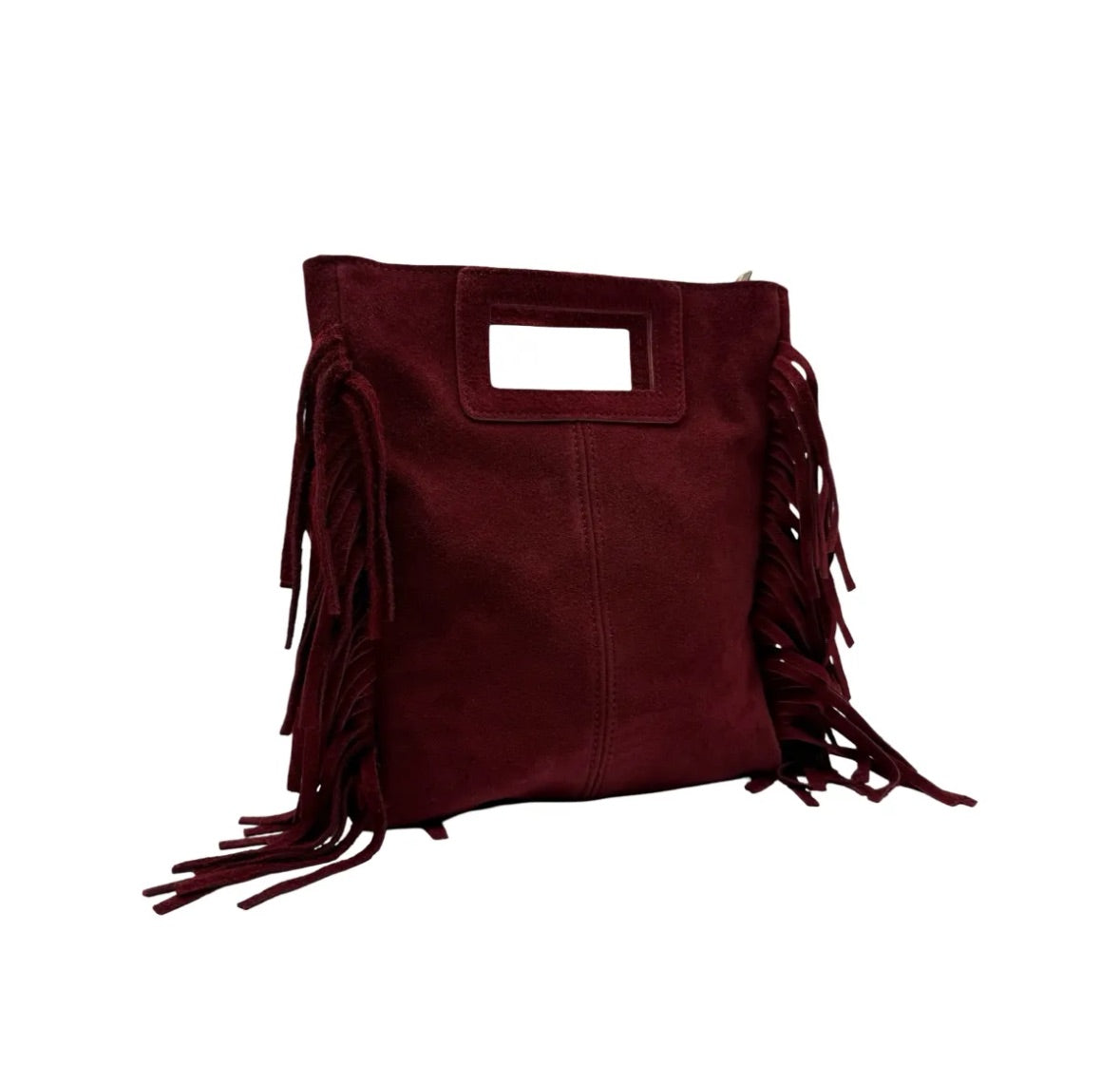 SAC CUIR MAJES BORDEAUX