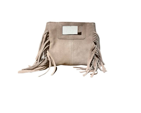 SAC A MAIN CUIR MAJA SMALL BEIGE