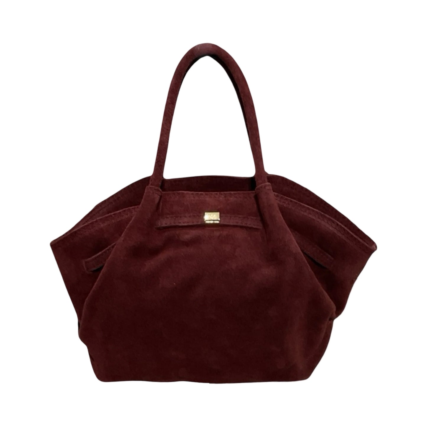 SAC CUIR SUEDE MINI CHOCOLAT